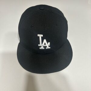 Black LA Logo Cap